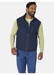 Funktionsweste Jan Vanderstorm "Outdoorweste TJORM", Herren, Gr. 74, blau (dunkelblau), Obermaterial: 100% Polyester COOLMAX PES(Coolmax)., Westen Funktionsweste