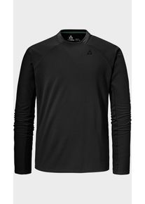 Sch&ouml;ffel Funktionsshirt SCH&Ouml;FFEL "Longsleeve Style Enixa MEN", Herren, Gr. 48, 9990, schwarz, Oberstoff: 100% Polyester, Rundhals, Shirts Funktionsshirt