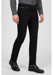 Skinny-fit-Jeans Calvin Klein Jeans "SKINNY", Damen, Gr. 36, L&auml;nge 30, ck classic schwarz, Denim/Jeans, Obermaterial: 80% Baumwolle, 12% Polyester, 6% Elastomultiester, 2% Elasthan, skinny fit normal, Jeans Skinny-fit-Jeans, mit Leder-Badge