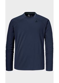 Sch&ouml;ffel Funktionsshirt SCH&Ouml;FFEL "Longsleeve Style Enixa MEN", Herren, Gr. 52, 8820, blau, Oberstoff: 100% Polyester, Rundhals, Shirts Funktionsshirt