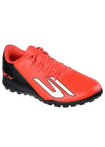 Fu&szlig;ballschuh Skechers "Skechers CLUB TF, Skechers Skx_2 Club Tf", Herren, Gr. 46, rdbk rot, schwarz, Lederimitat, Schuhe Fu&szlig;ballschuh, Schn&uuml;rschuh, Sportschuh mit Turf Sohle