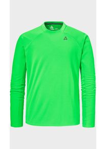 Sch&ouml;ffel Funktionsshirt SCH&Ouml;FFEL "Longsleeve Style Enixa MEN", Herren, Gr. 56, 6180, gr&uuml;n, Oberstoff: 100% Polyester, Rundhals, Shirts Funktionsshirt