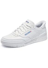 Slip-On Sneaker Skechers "RECOIL", Herren, Gr. 39, wei&szlig;, Leder, Lederimitat, Schuhe, Slipper, Sneaker, Freizeitschuh mit Slip-ins