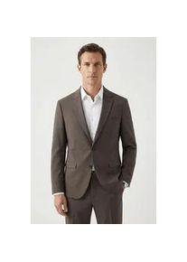 Anzugsakko Cinque "CIMONOPOLI_S", Herren, Gr. 46, braun, Web, Obermaterial: 53% Polyester, 43% Schurwolle, 4% Elasthan, unifarben, slim fit h&uuml;ftbedeckend, mit Kn&ouml;pfen, Sakkos