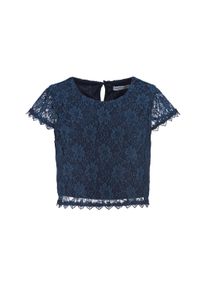 Sommerkleid happy girls "Shirt", M&auml;dchen, Gr. 152, EURO-Gr&ouml;&szlig;en, navy, Stoff, 100% Polyamid, normal, Kleider Sommerkleid