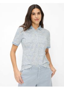 Brax Damen Polo Style CLEO S bleu, hellblau, Gr. 34