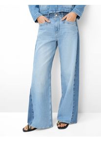 Brax Damen Five-Pocket-Hose Style MORGAN MIXED ATLANTIC OCEAN, denim hellblau, Gr. 34