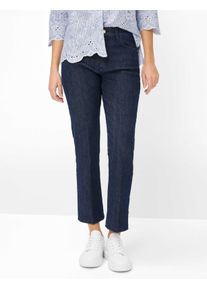 Brax Damen Five-Pocket-Hose Style MAY S NAVY, denim dunkelblau, Gr. 34