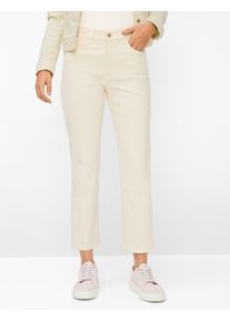 Brax Damen Five-Pocket-Hose Style MAY S SOFT ECRU, denim cremewei&szlig;, Gr. 38