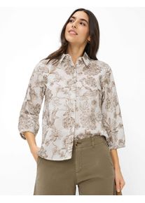 Brax Damen Bluse Style VICKI mocha brown, dunkelbraun, Gr. 34