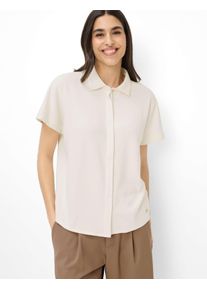 Brax Damen Bluse Style CELIA S soft ecru, cremewei&szlig;, Gr. 34