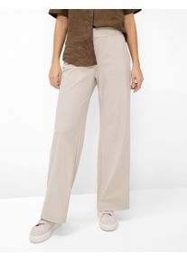 Brax Damen Palazzohose Style MAINE SOFT GREIGE, hellbraun, Gr. 36K