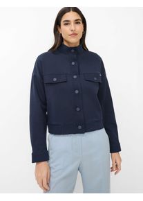 Brax Damen Sweatjacke Style BRIS L navy, dunkelblau, Gr. 36