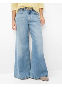 Brax Damen Five-Pocket-Hose Style MARCH USED BLEACHED BLUE, denim hellblau, Gr. 40K