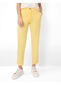 Brax Damen Chino Style MARON S BUTTERCUP, hellgelb, Gr. 34