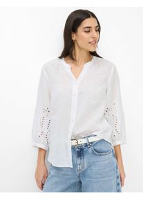 Brax Damen Bluse Style VELIA white, wei&szlig;, Gr. 36
