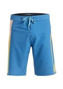 Boardshorts Quiksilver "Surfsilk Holmes 20", Herren, Gr. 31SM, blau (coronet blau holmes), Obermaterial: 88% Microfaser, 12% Elasthan;, Hosen