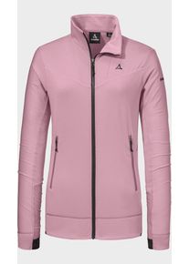 Sch&ouml;ffel Fleecejacke SCH&Ouml;FFEL "Fleece Jkt Style Blaueis WMS", Damen, Gr. 38, 3105, rosa, Oberstoff: 94% Polyester, 6% Elasthan, regular fit, hoch geschlossener Ausschnitt, Jacken Fleecejacke