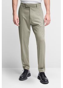 Anzughose Cinque "CIBEPPE", Herren, Gr. 106, N + S Gr, braun, Web, Obermaterial: 60% Polyester, 35% Viskose, 5% Elasthan, unifarben, gerade, unten schmal lang, Hosen Anzughose, Tapered-Fit, normale Leibh&ouml;he