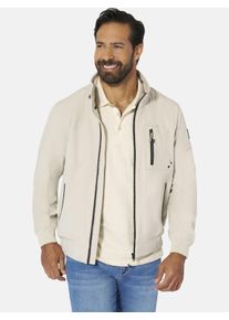 Softshelljacke Jan Vanderstorm "Softshelljacke REIK", Herren, Gr. 74, wei&szlig; (wollwei&szlig;), Obermaterial: 94% Polyester COOLMAX PES(Coolmax). 6% Elasthan EL., Jacken Softshelljacke