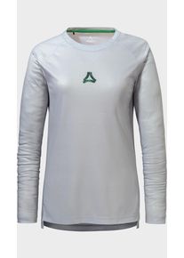 Sch&ouml;ffel Funktionsshirt SCH&Ouml;FFEL "Longsleeve Style Koitere WMN", Damen, Gr. 42, 9000, grau, Oberstoff: 100% Polyester, Rundhals, Shirts Funktionsshirt
