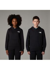 Kapuzensweatshirt The North Face "Simple Dome Kapuzenpulli f&uuml;r Jugendliche", M&auml;dchen, Gr. S (122/128), schwarz (tnf schwarz), Obermaterial: 68% Baumwolle, 32% Polyester, normal, Rundhals, Sweatshirts Kapuzensweatshirt, mit K&auml;ngurutasche, Rundhalsausschnitt, sportlicher Stil