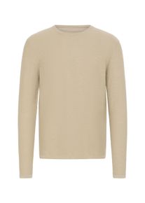 Strickfleece-Pullover Blend "Strickpullover BHAbas", Herren, Gr. XXL, braun (winter twig), Obermaterial: 100% Baumwolle CO., Pullover Strickfleece-Pullover