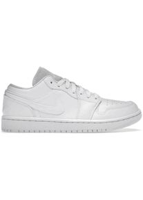 Nike Low-Top Sneaker - Jordan 1 Low Triple White (2022) (Women's) - Gr. 42,5 (EU) - in Wei&szlig; - f&uuml;r Damen