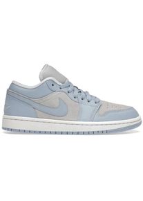 Nike Low-Top Sneaker - Jordan 1 Low Football Grey Aluminum (Women's) - Gr. 44 (EU) - in Wei&szlig; - f&uuml;r Damen
