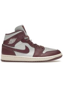 Nike Low-Top Sneaker - Jordan 1 Mid Sky J Muave (Women's) - Gr. 41 (EU) - in Wei&szlig; - f&uuml;r Damen