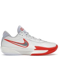 Nike Low-Top Sneaker - Nike Zoom GT Cut Academy White Picante Red - Gr. 49,5 (EU) - in Wei&szlig; - f&uuml;r Damen