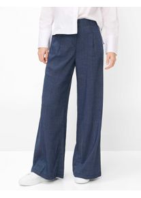 Brax Damen Palazzohose Style MARLENE NAVY, dunkelblau, Gr. 40