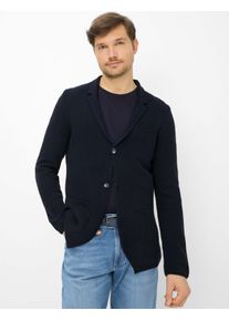 Brax Herren Strickblazer Style JASPER navy, dunkelblau, Gr. L