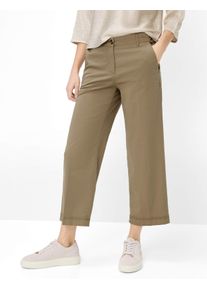 Brax Damen Culotte Style MAINE S FADED KHAKI Gr&uuml;n Khaki, gr&uuml;n - khaki, Gr. 34