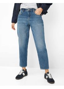 Brax Damen Five-Pocket-Hose Style MILEY S USED STONE BLUE, denim blau, Gr. 34K