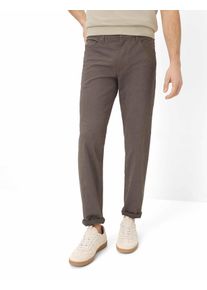 Brax Herren Five-Pocket-Hose Style CADIZ CHOCOLATE, dunkelbraun, Gr. 33/34