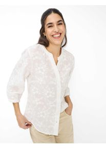 Brax Damen Bluse Style VELIA white, wei&szlig;, Gr. 38