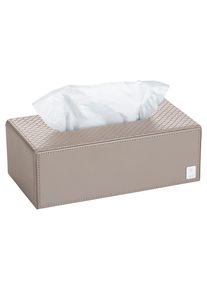 JOOP! Papierspender JOOP! Bathline, Grau, Beige, Kunststoff, eckig, 25x8x12.5 cm, Badaccessoires, Waschplatzzubeh&ouml;r, Kosmetikdosen