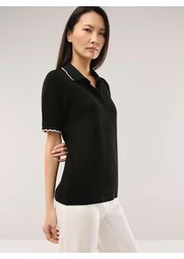 Walbusch Poloshirt Wellenkante