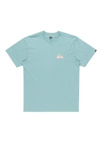 T-Shirt Quiksilver "Ev Mini Logo 2024", Herren, Gr. XL, blau (aquifer), Obermaterial: 100% Walkfrottier;, Shirts T-Shirt