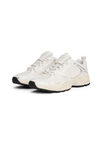 Keilsneaker Tommy Jeans "ARCHIVE '97", Damen, Gr. 40, wei&szlig;, Lederimitat, Textil, Schuhe Keilsneaker, Freizeitschuh, Sportschuh, Schn&uuml;rschuh mit reflektierenden Details