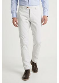 Chinohose Cinque "CIWOOD_2", Herren, Gr. 46, N-Gr, grau (hellgrau), Web, Obermaterial: 97% Baumwolle, 3% Elasthan, regular fit lang, Hosen Chinohose, im italienischen Look