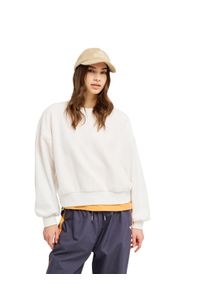 Rundhalspullover Roxy "Chill Story", Damen, Gr. S, coconut milk, Obermaterial: 65% Microfaser, 35% Walkfrottier;, Pullover Rundhalspullover