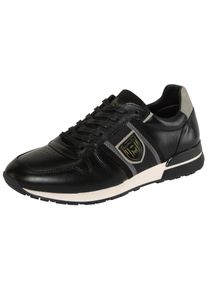 Pantofola d'Oro Sneaker PANTOFOLA D&acute;ORO "SANGANO LOW", Herren, Gr. 46, schwarz, Leder, Schuhe Sneaker, aus Leder