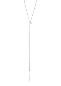 Lange Kette Kuzzoi "Halskette Modische Y-Kette Barren Elemente 925 Silber" Gr. 70, silber, Halsketten, Herren, ohne Stein, Silber 925 (Sterlingsilber), Lange Kette