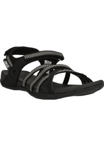 Sandale CRUZ "Aarhus W Sandal", Damen, Gr. 38, schwarz, Synthetik, unifarben, Schuhe Sandale