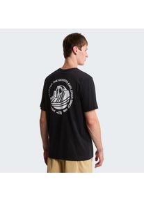 T-Shirt The North Face "M MONTE REGULAR SHORT SLEEVE TEE-GRAPHIC", Herren, Gr. XL, tnf schwarz, Obermaterial: 60% Baumwolle, 40% Polyester, Shirts T-Shirt, normale Passform, kurze &Auml;rmel, f&uuml;r Sport und Outdoor