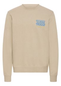 Longpullover Blend "Sweater BHSun", Herren, Gr. S, braun (winter twig), Obermaterial: 100% Baumwolle CO., Pullover Longpullover