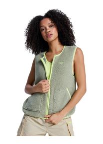 Pullunder Roxy "Boundless Spirit", Damen, Gr. L, oil gr&uuml;n, Obermaterial: 100% Microfaser;, Pullover Pullunder