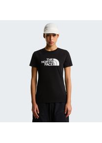 T-Shirt The North Face "W EVOLUTION HALF DOME SLIM SHORT SLEEVE TEE", Damen, Gr. XS, tnf schwarz, Obermaterial: 100% Baumwolle, Shirts T-Shirt, schmaler Schnitt, kurze &Auml;rmel, atmungsaktives Material